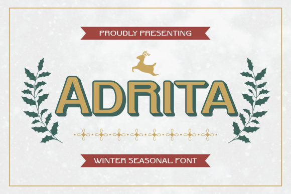 Adrita: A Versatile Font for Creative Makers