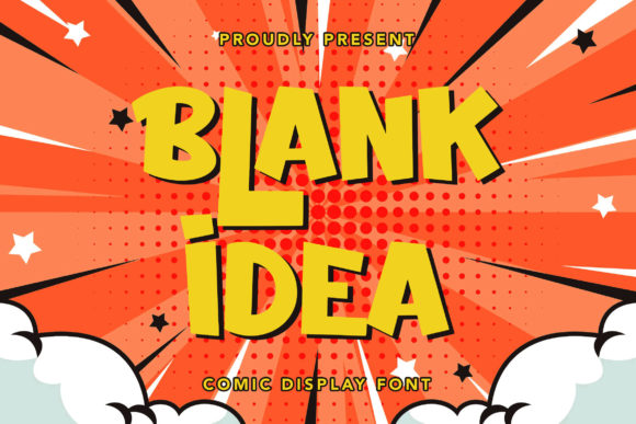 Blank Idea: A Playful Display Font for Engaging Web Designs