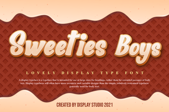Boost Your Campaigns with Sweeties Boys Font
