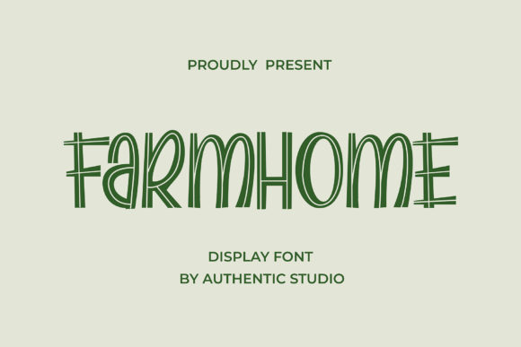 Bring Charm to Your Web Design with Farmhome Font