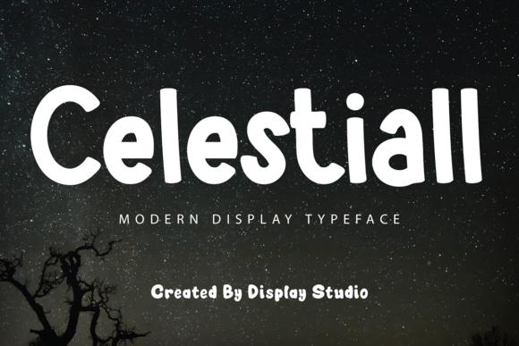 Discover Celestiall: A Modern Display Font for Editorial Design