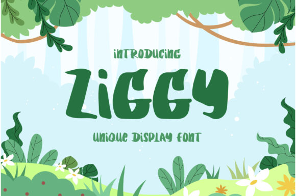 Discover Ziggy: A Playful Display Font for Modern Web Design