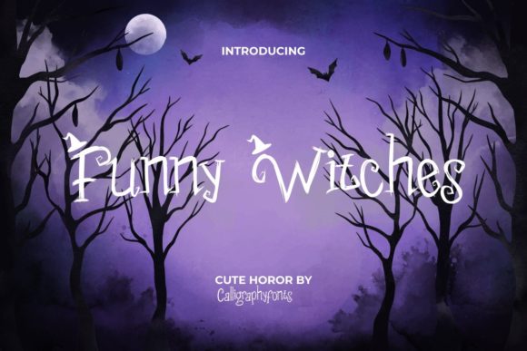 Enhance Your Brand with Funny Witches Display Font