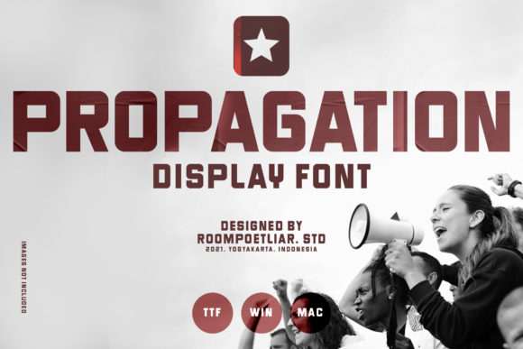 Enhance Your Brand with Propagation: A Bold Display Font