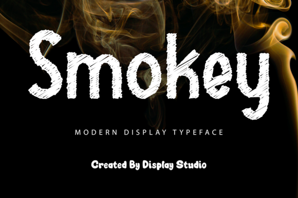 Enhance Your Brand with Smokey, the Modern Display Font