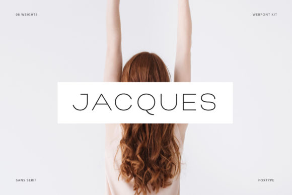 Exploring Jacques: A Modern Display Font for Branding