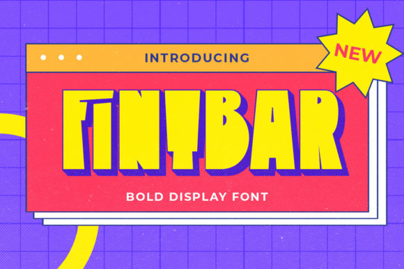 Fintbar: A Bold, Retro Display Font for Eye-Catching Campaigns