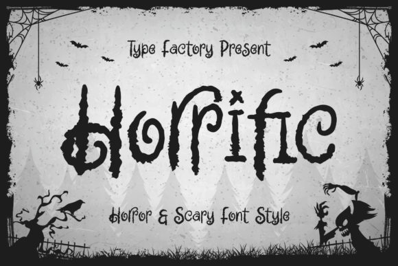 Horrific: A Scary and Powerful Display Typeface