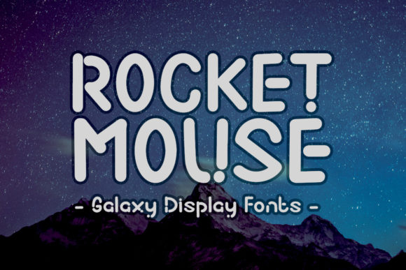 Introducing Rocket Mouse: A Bold and Modern Display Font