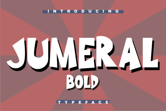 Jumeral: A Bold and Expressive Display Font