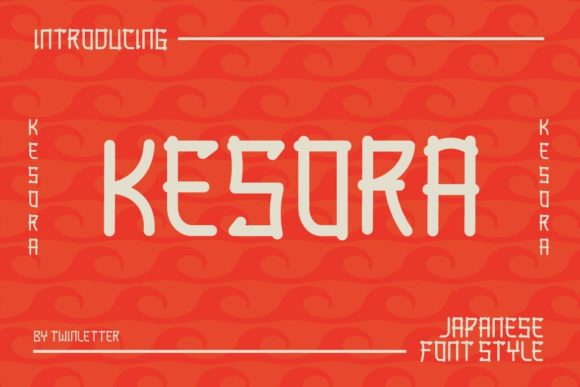 Kesora: A Unique Japanese-Inspired Display Font