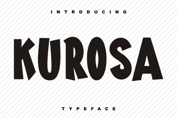 Kurosa: A Bold and Engaging Font for Editorial Design