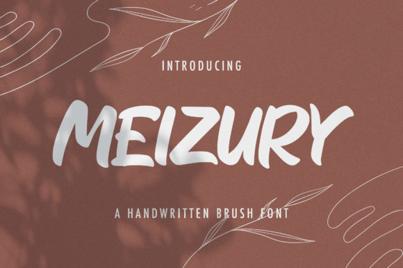 Meizury: A Graceful Display Font for Elegant Web Design