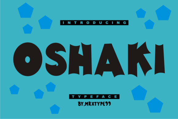 Oshaki: The Perfect Display Font for Crafters and Creators