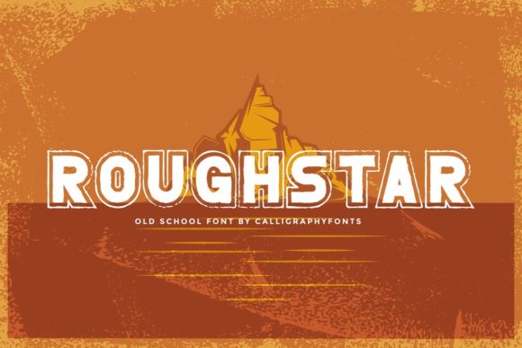 Roughstar: The Perfect Retro Display Font for Crafters