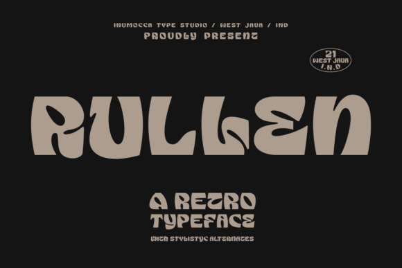 Rullen: A Retro Display Font for Modern Campaigns