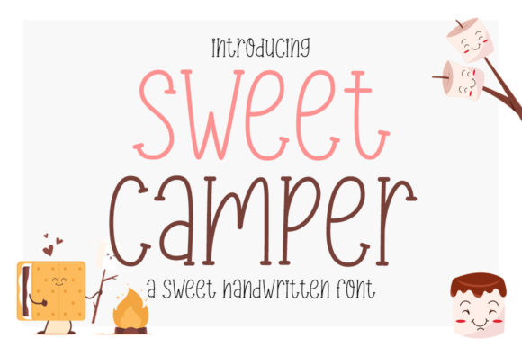 Sweet Camper: A Fresh, Modern Display Font for Elegant Branding
