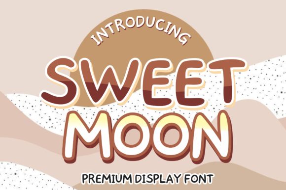 Sweet Moon: A Fun and Casual Display Font for Web Design