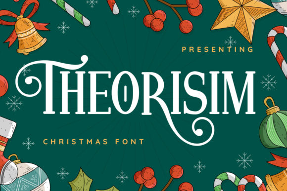 Theorisim: A Vintage-Styled Display Font for Editorial Design