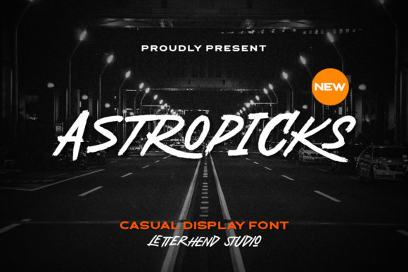 Transform Your Brand with Astropicks: A Playful Display Font