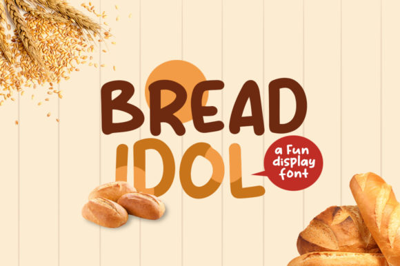 Unleash Creativity with Bread Idol: A Fun and Cool Display Font
