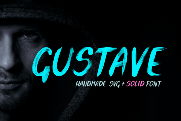 Unleash Creativity with Gustave: A Bold Brush Display Font