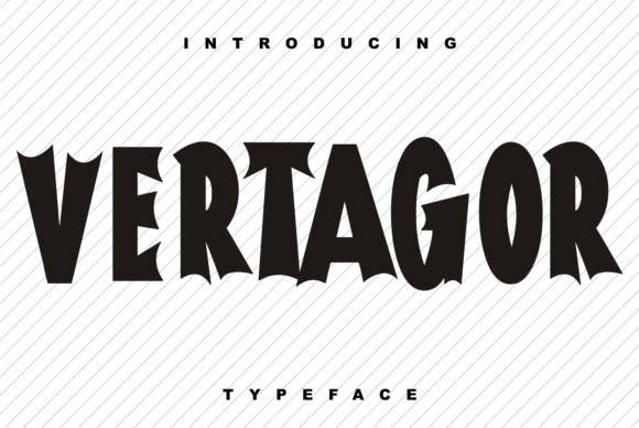 Vertagor: A Bold Display Font for Eye-Catching Campaigns